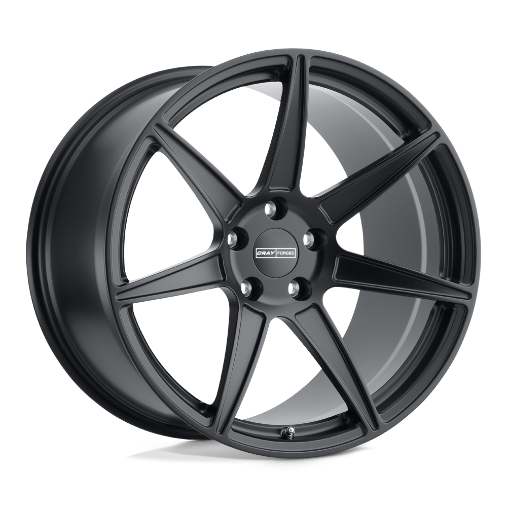 Cray ISURUS 19X10 37 5X120.65/5X4.75 MATTE BLACK