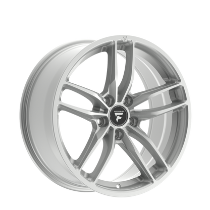 FITTIPALDI 361S 18X8 +25 5X112 Brushed Silver