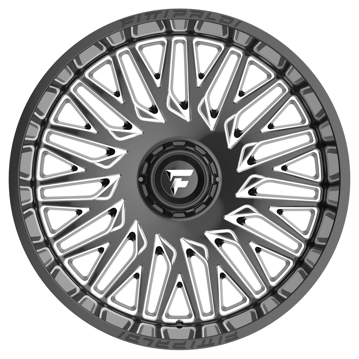 FITTIPALDI OFFROAD FA07BM 26X12, PCD 6X135/6X5.50, ET -44, CB 106.2-GLOSS BLACK MILLED