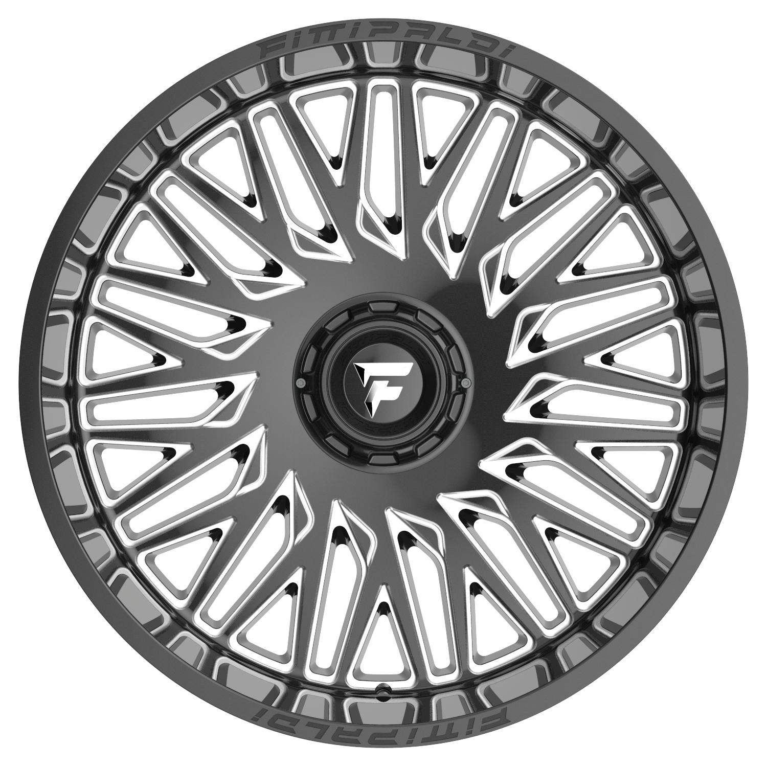 FITTIPALDI OFFROAD FA07BM 26X12, PCD 6X135/6X5.50, ET -44, CB 106.2-GLOSS BLACK MILLED