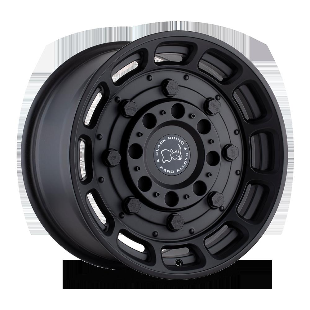 Black Rhino WARTHOG 17X8.5 0 5X127 MATTE BLACK