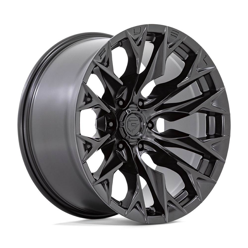 Fuel 1PC D804 FLAME 20X10 -18 6X139.7 BLACKOUT