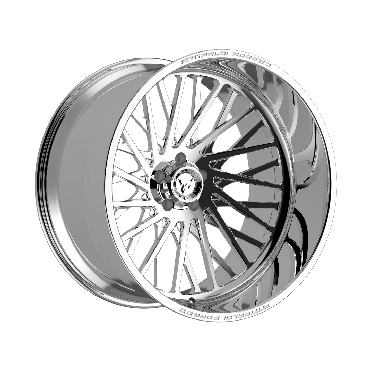 FITTIPALDI OFFROAD FTF501P-L 24X14, PCD 5X5.00, ET -76, CB 71.5-POLISHED