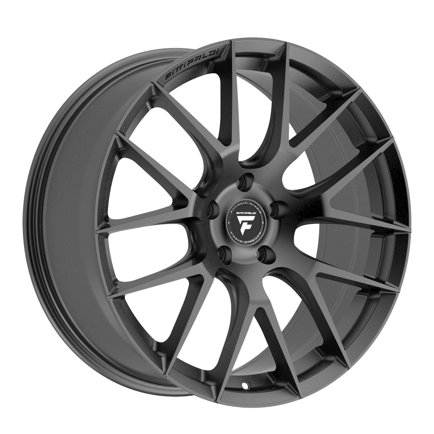 FITTIPALDI 360G 20X8.5 +38 5X4.50 Gloss Graphite