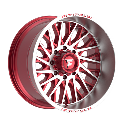 FITTIPALDI OFFROAD FA08MR 22X12, PCD 8X6.50, ET -44, CB 125.2-GLOSS RED MACHINED
