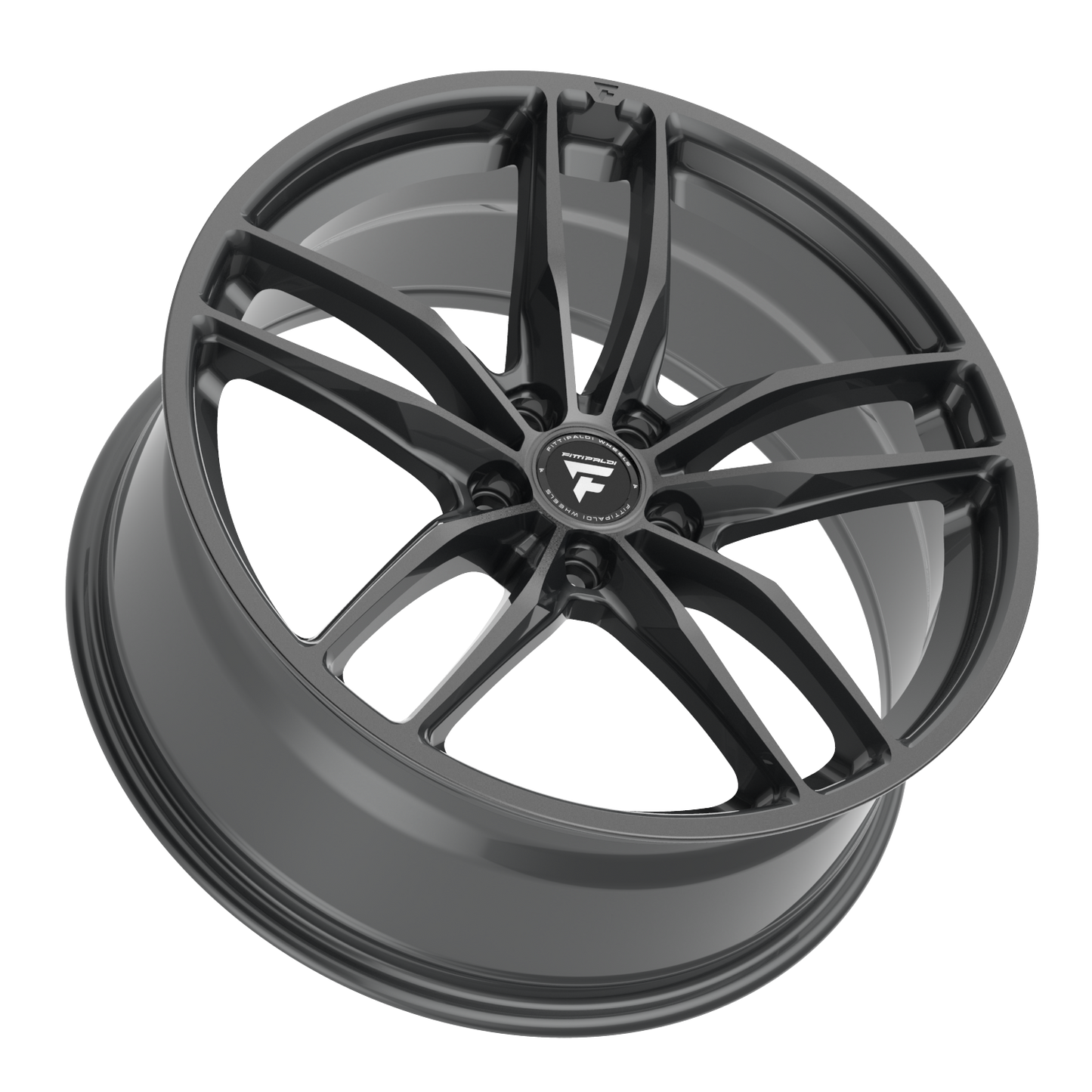 FITTIPALDI 361G 20X8.5 +38 5X4.50 Gloss Graphite