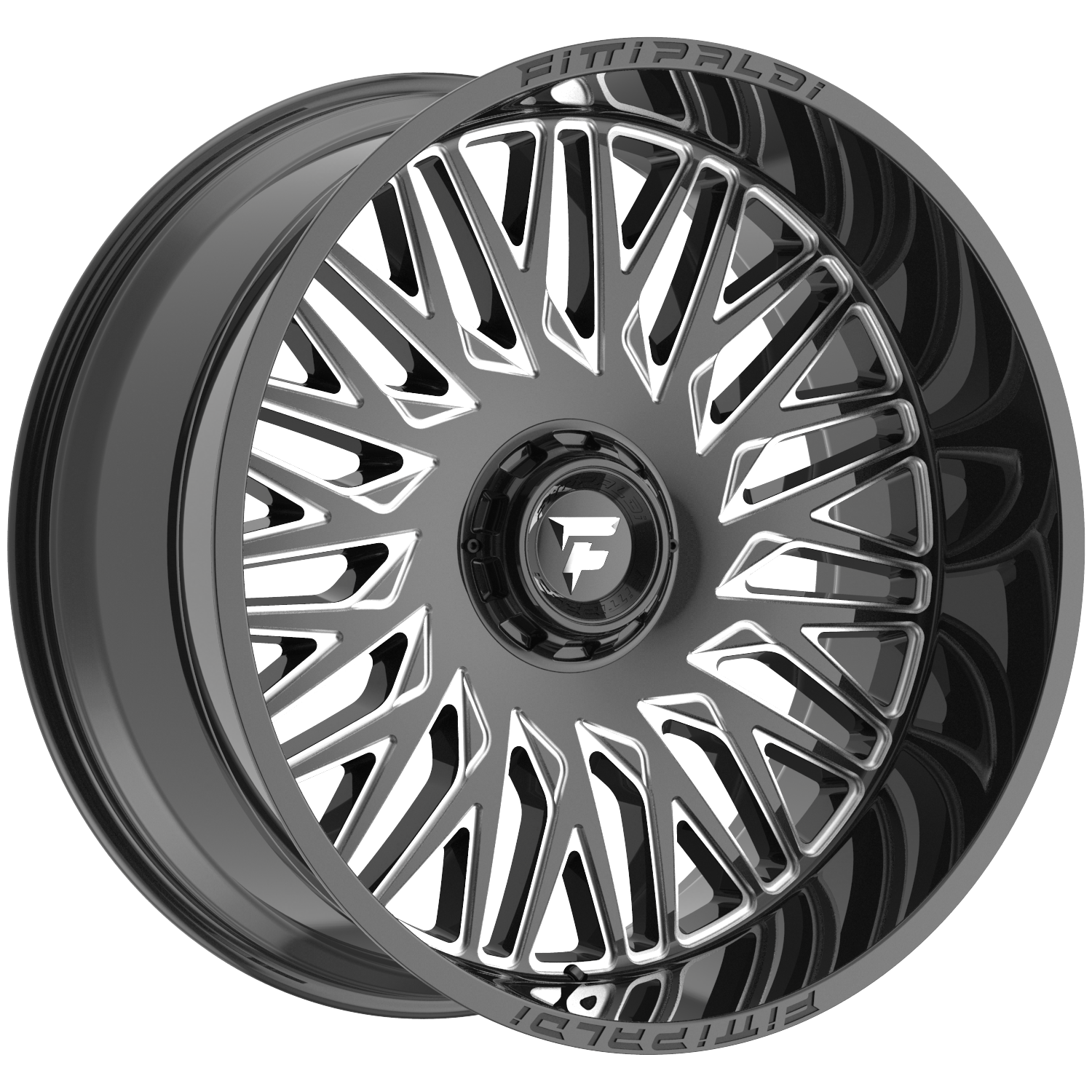 FITTIPALDI OFFROAD FA07BM 26X12, PCD 6X135/6X5.50, ET -44, CB 106.2-GLOSS BLACK MILLED