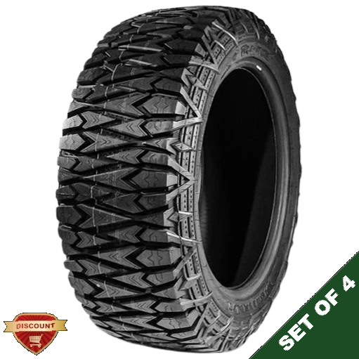 Tri-Ace Pioneer MT 35x13.50R24 10-Ply"E" Set of 4