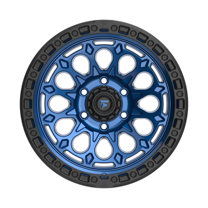 FITTIPALDI OFFROAD FT101BLB 17X9, PCD 6X135, ET -12, CB 87.1-GLOSS BLUE WITH SATIN BLACK RING