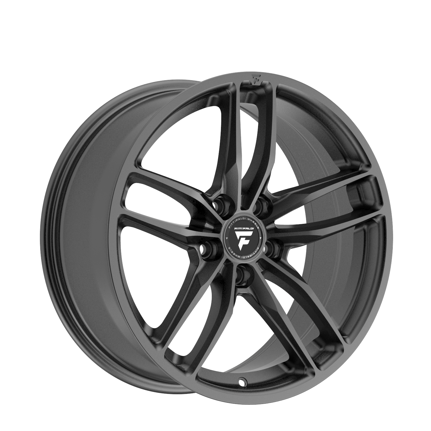 FITTIPALDI 361G 18X8 +35 5X4.50 Gloss Graphite