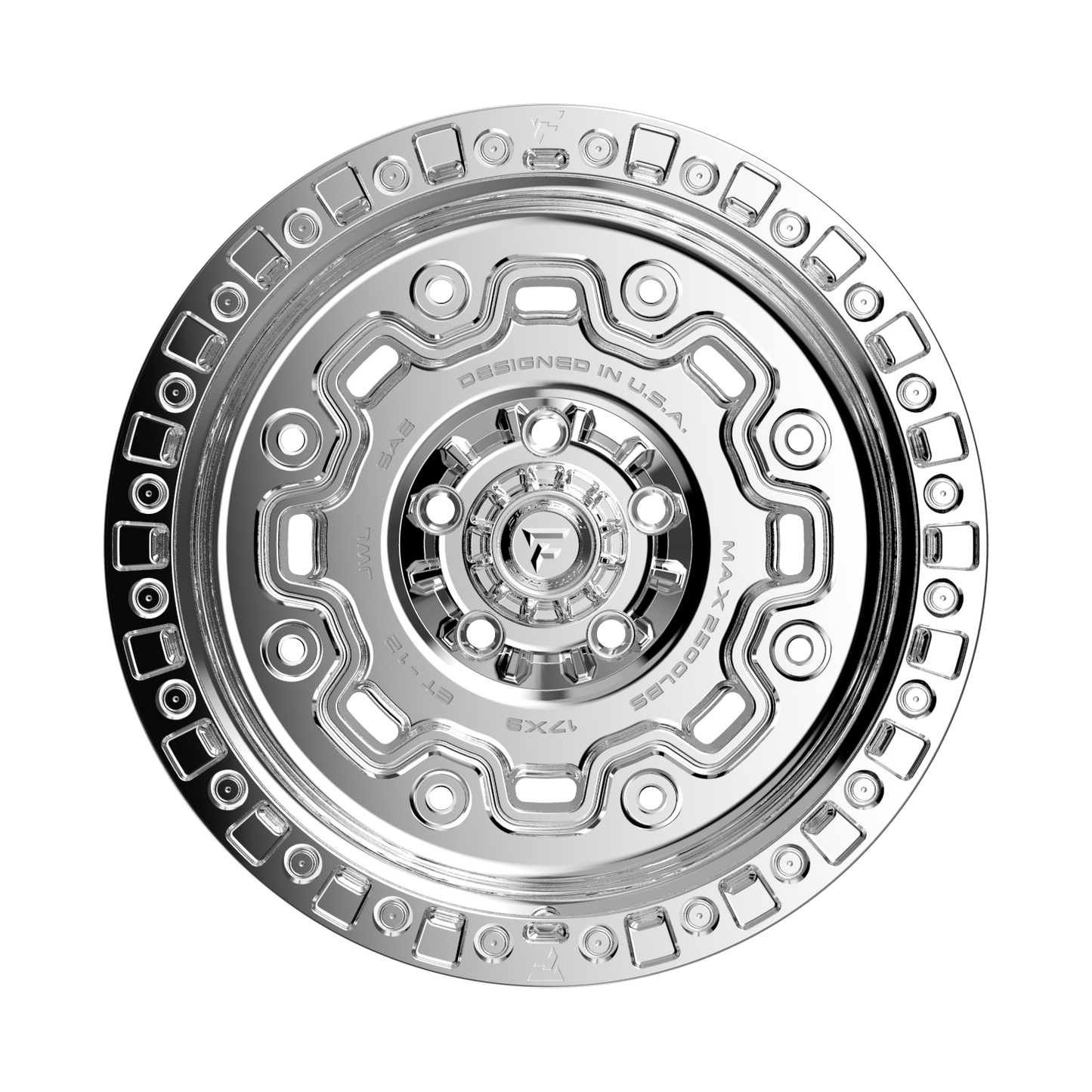 FITTIPALDI OFFROAD FT101MC 17X9, PCD 5X5.00, ET -12, CB 71.5-MIRROR COAT