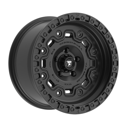 FITTIPALDI OFFROAD FT100SB 17X9, PCD 5X5.00, ET -12, CB 71.5-SATIN BLACK