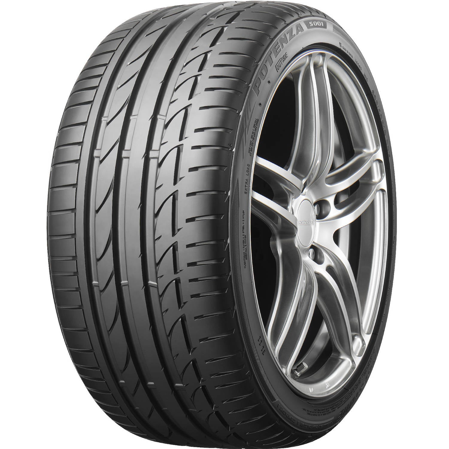 BRIDGESTONE POTENZA S001-RFT 275/40R19 (27.7X10.8R 19) Tires