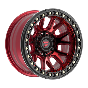 FITTIPALDI FB151R 17X9, PCD 6X5.50, ET -38, CB 106.2-METALLIC RED WITH RED TINT
