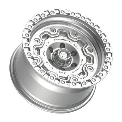 FITTIPALDI OFFROAD FT100MS 17X9, PCD 6X5.50, ET -12, CB 106.2-GLOSS SILVER MACHINED