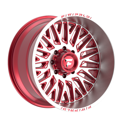 FITTIPALDI OFFROAD FA07MR 22X12, PCD 8X6.50, ET -44, CB 125.2-GLOSS RED MACHINED