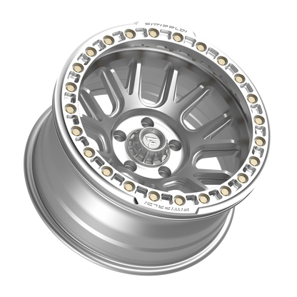 FITTIPALDI FB151M 17X9, PCD 5X5.00, ET -38, CB 71.5-MACHINED SILVER