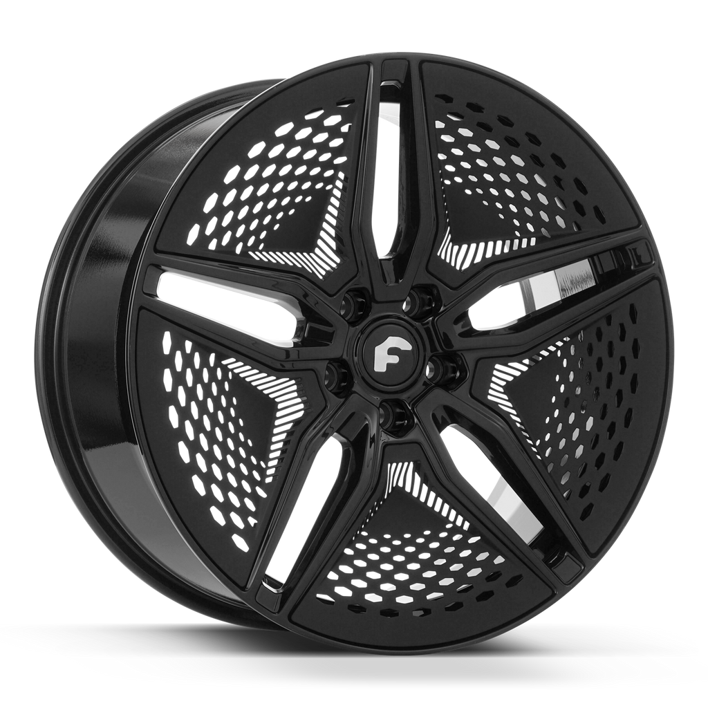 SET OF 4 FORGIATO 22" WHEEL AND TIRES FITS TESLA MODEL S & X - STAGGERED EV 001
