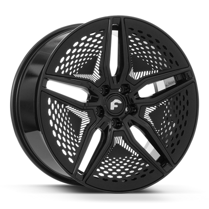 SET OF 4 FORGIATO EV 001 22X9 +25 5x120 WHEEL & TIRE PACKAGE FOR TESLA MODEL S & X