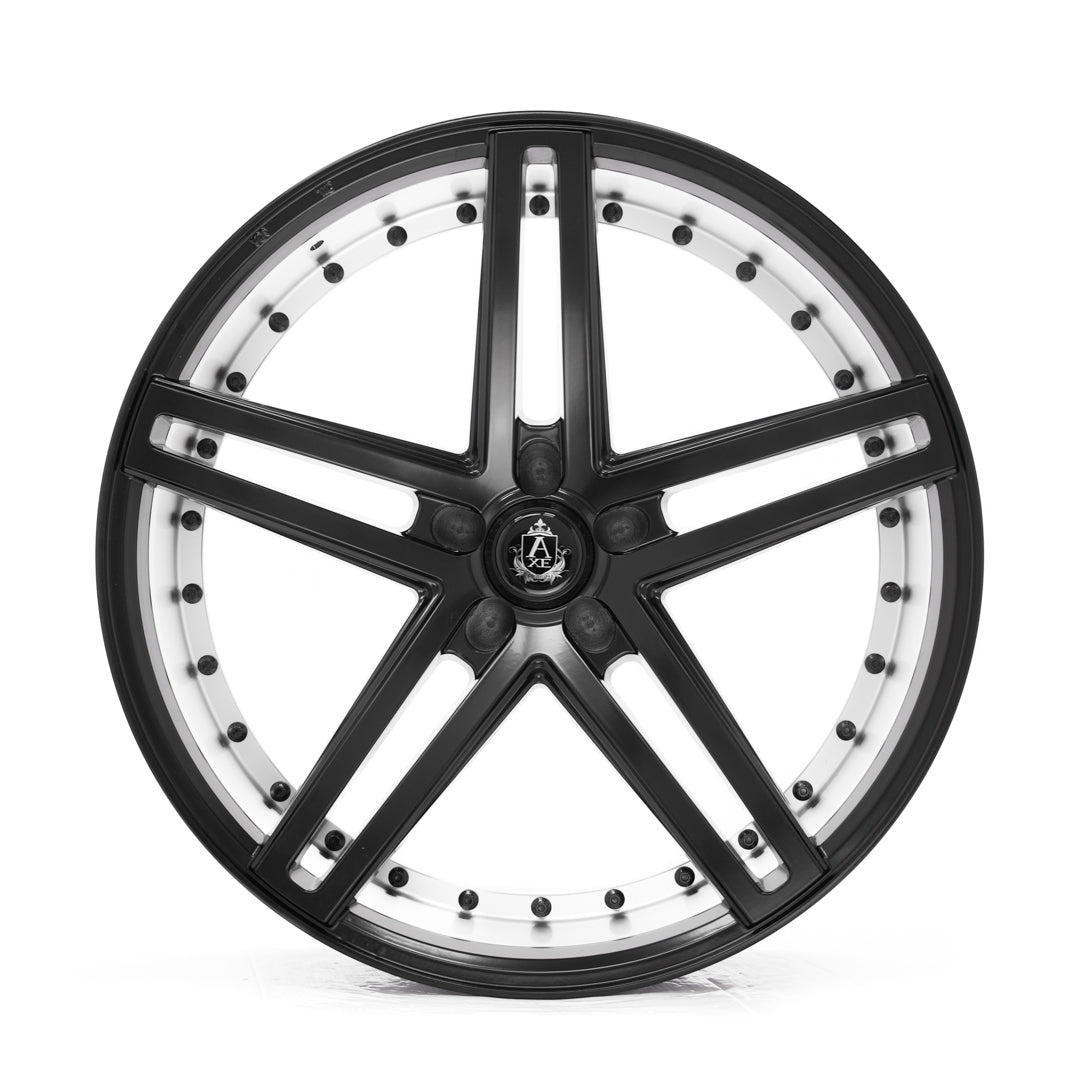 AXE EX20 20X8.5 25 BLANK GLOSS BLACK