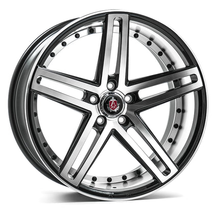 AXE EX20 20X10 25 BLANK BLACK AND POLISHED FACE