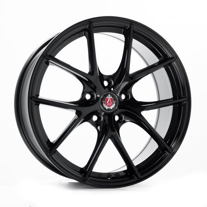 AXE EX34 20X8.5 38 BLANK GLOSS BLACK