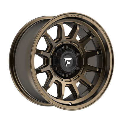 FITTIPALDI OFFROAD FT102Z 17X8.5, PCD 6X5.50, ET +00, CB 106.2-SATIN BRONZE