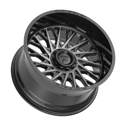 FITTIPALDI OFFROAD FA08MBDT 22X12, PCD 6X135/6X5.50, ET -44, CB 106.2-GLOSS BLACK MACHINED WITH DARK TINT