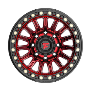 FITTIPALDI FB152R 17X9, PCD 8X6.50, ET -38, CB 125.2-METALLIC RED WITH RED TINT