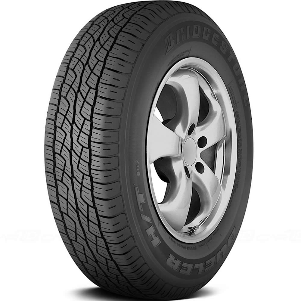 BRIDGESTONE DUELER H/T 687 225/65R17 (28.5X8.9R 17) Tires