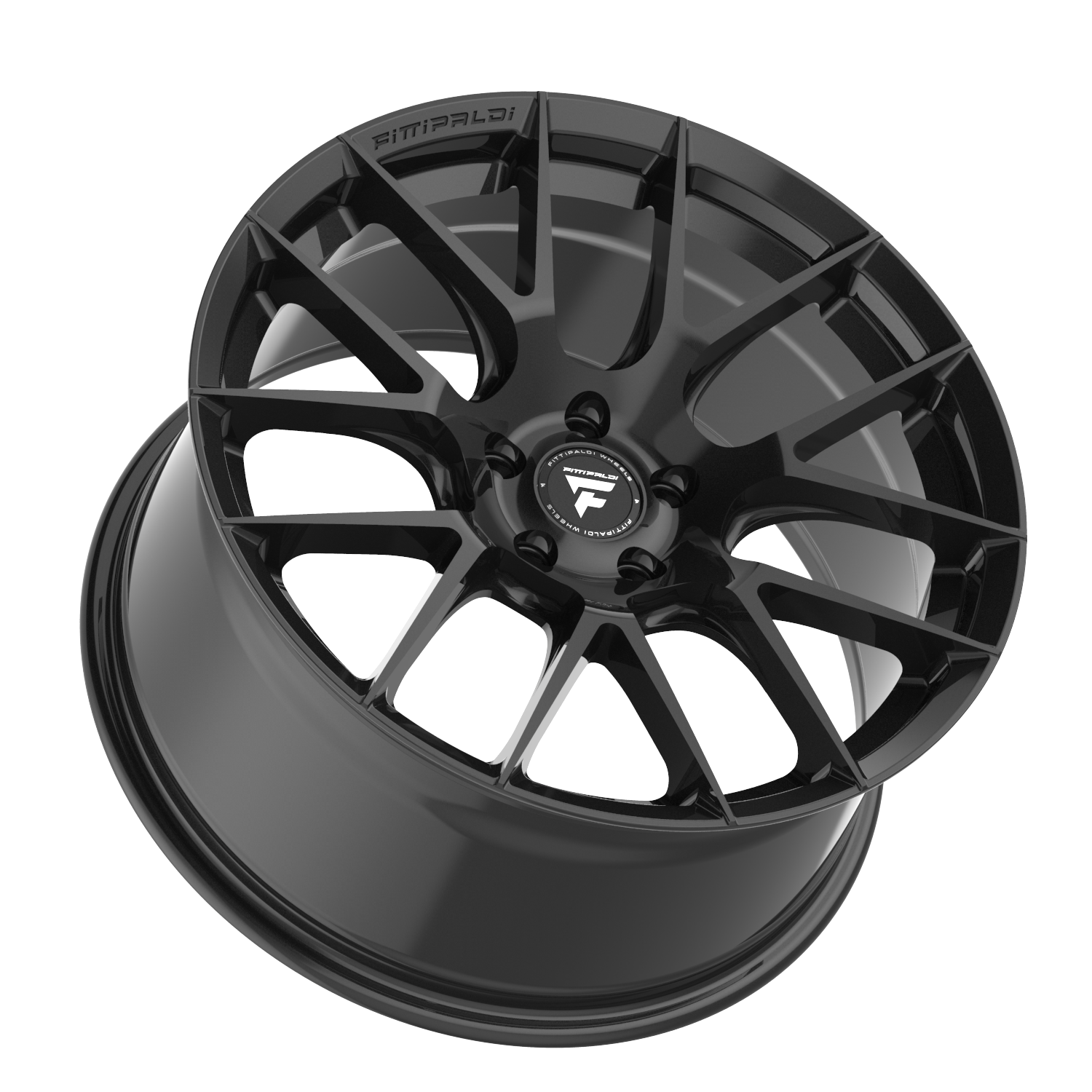 FITTIPALDI 360B 19X9.5 +25 5X112 Gloss Black