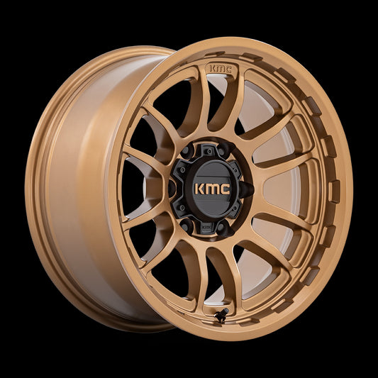 KMC KM727 WRATH 17X8.5 -10 6X139.7/6X5.5 MATTE BRONZE