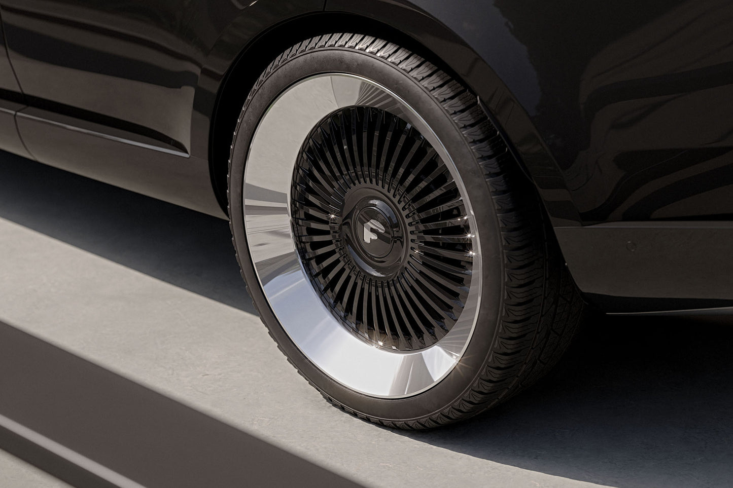 24x10 SET OF 4 FORGIATO TRIMESTRE-SLANT for 2022 Range Rover (Slant Lip) - Wheels | Rims