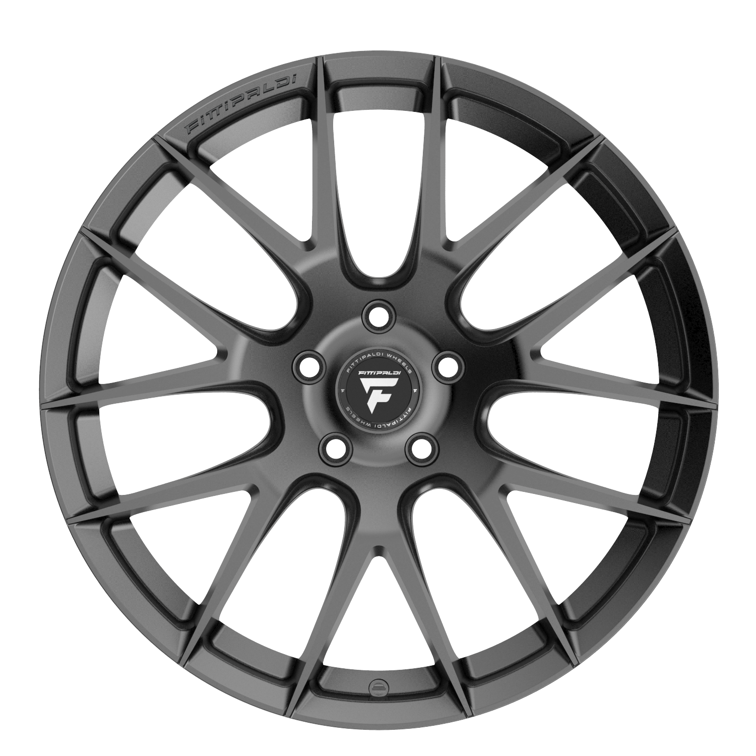FITTIPALDI 360G 20X8.5 +38 5X4.50 Gloss Graphite