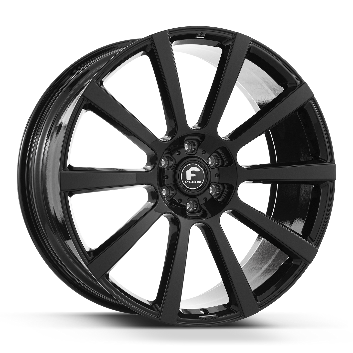 26x10 +25 6x139.7 Forgiato Flow 003 Gloss Black - Wheels | Rims