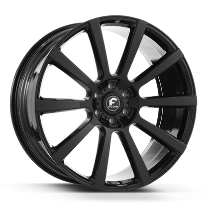 26x10 +25 6x139.7 Forgiato Flow 003 Gloss Black - Wheels | Rims