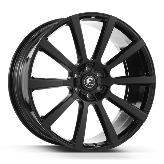 26x10 +25 6x139.7 Forgiato Flow 003 Gloss Black - Wheels | Rims