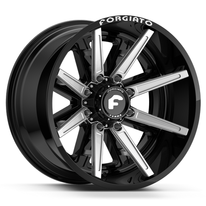 4X FORGIATO FLOW TERRA 005 24x14 -76 6x139.7 WITH 35X12.50R24 VENOM POWER RT
