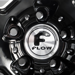 20x9 35 5x114.3 FORGIATO FLOW 001 GLOSS BLACK - Wheels | Rims