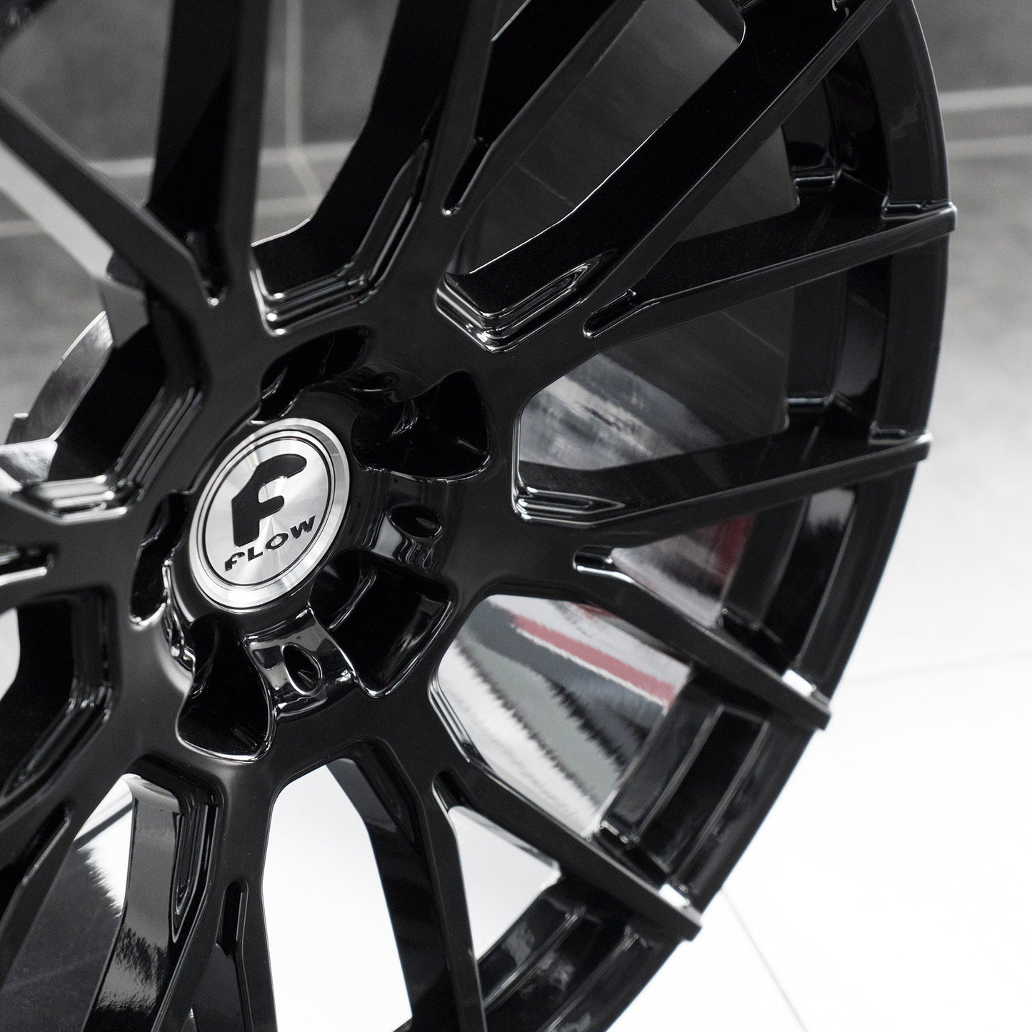 FORGIATO FLOW 001 20x9 +40 5x112 GLOSS BLACK - Wheels | Rims
