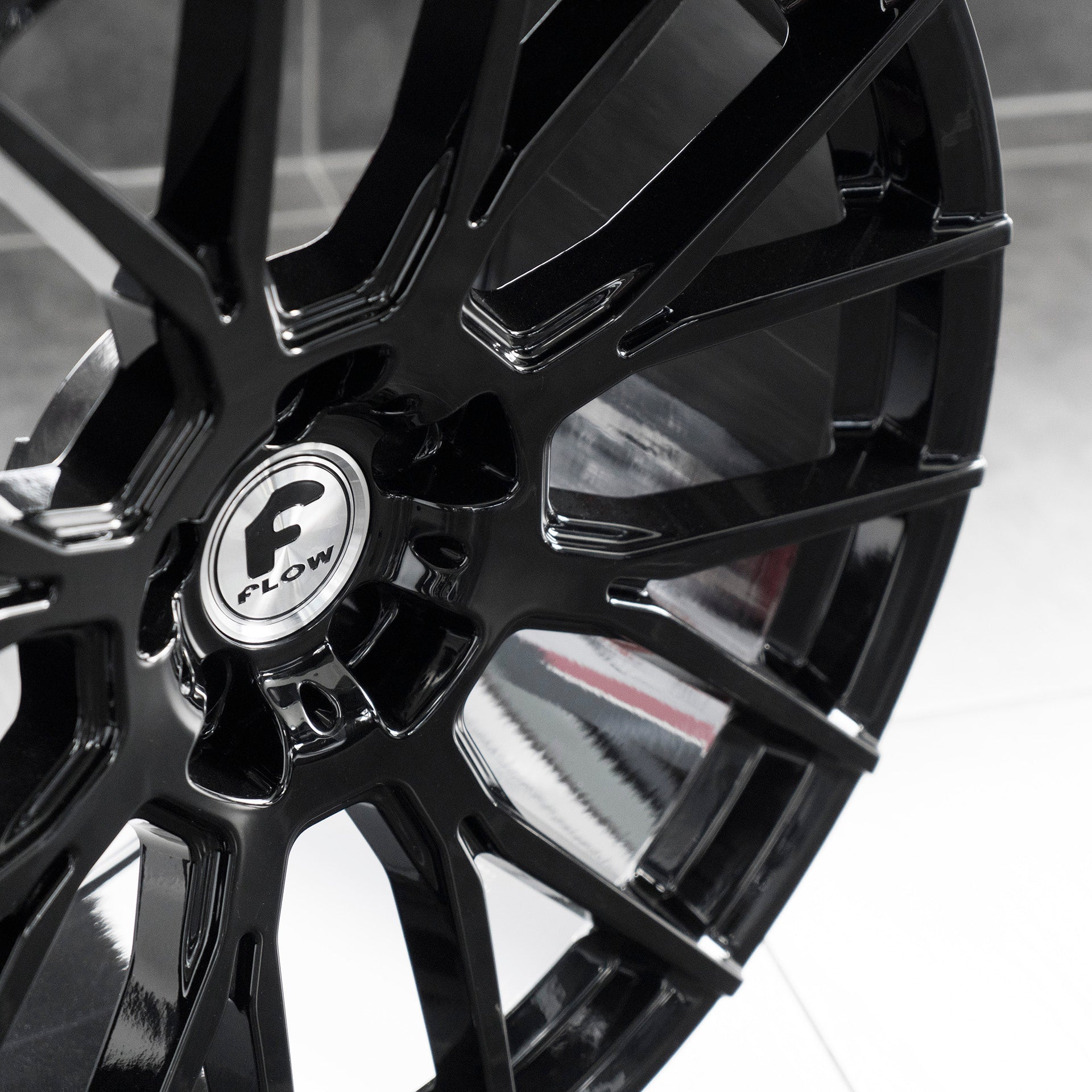 FORGIATO FLOW 001 20x9 +40 5x112 GLOSS BLACK - Wheels | Rims