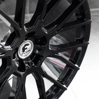 FORGIATO FLOW 001 20x9 +40 5x112 GLOSS BLACK - Wheels | Rims
