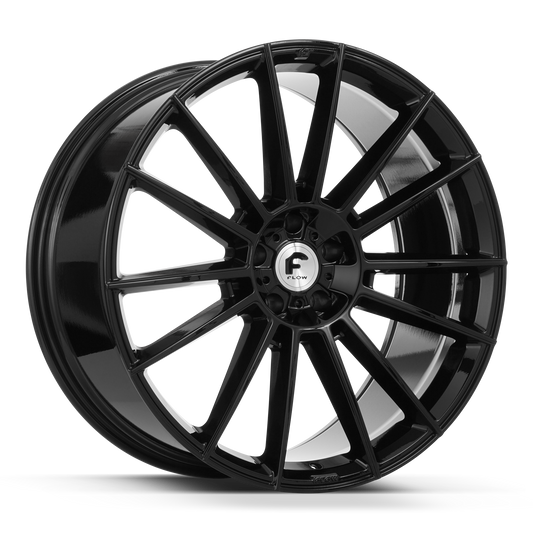 22x9 Forgiato Flow 002 (Gloss Black) - Wheels | Rims