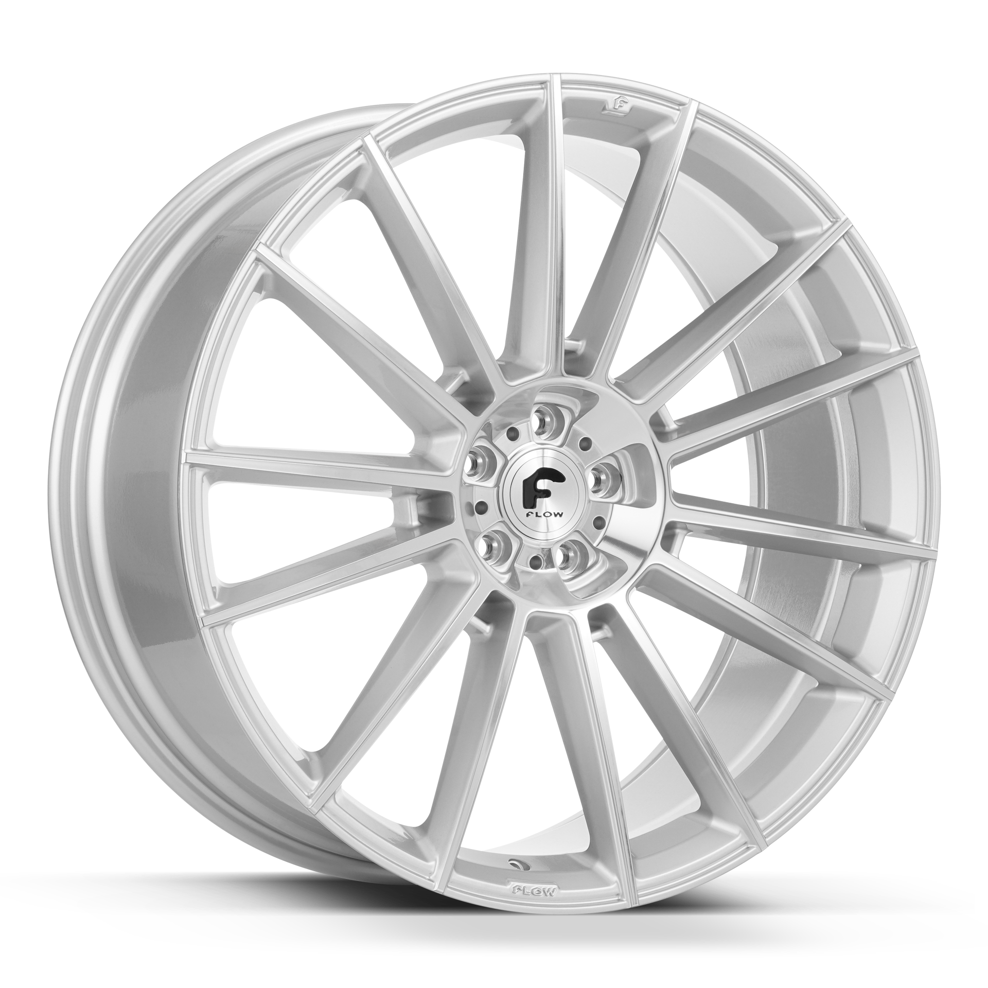 20x9 Forgiato Flow 002 (Silver/Machined) - Wheels | Rims