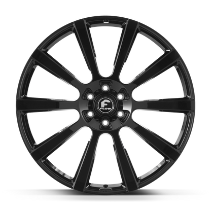 26x10 +25 6x139.7 Forgiato Flow 003 Gloss Black - Wheels | Rims