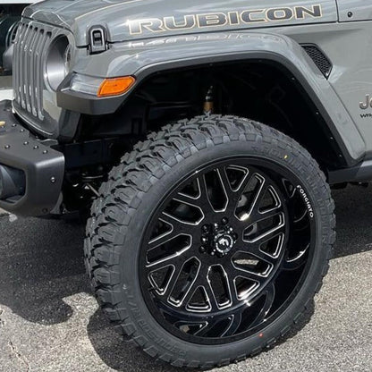 SET OF 4 FORGIATO FLOW TERRA 004 22-INCH PACKAGE FOR FORD F250