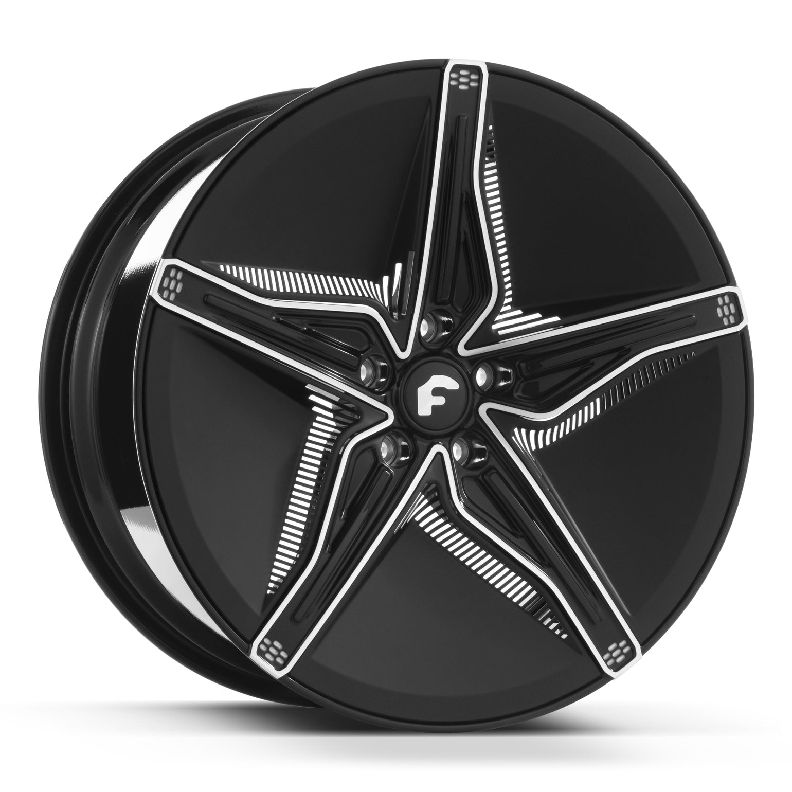 20x10 +40 5x114.3 Forgiato EV 002 Black (Tesla Model 3 & Model Y) - Wheels | Rims
