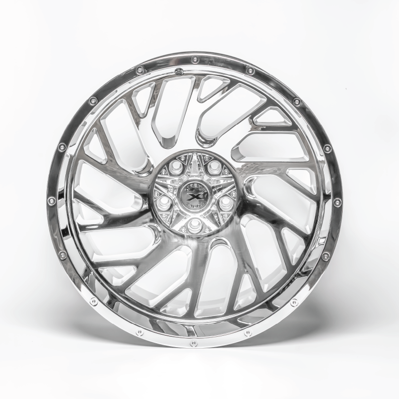 Xtreme Force XF8 20x10 -25 6x139.7 (6x5.5) /6X135 Chrome (left)