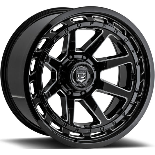 Gear Off Road 754BM BLACK HAWK 18X9 +18 6X135/6X5.50 Black