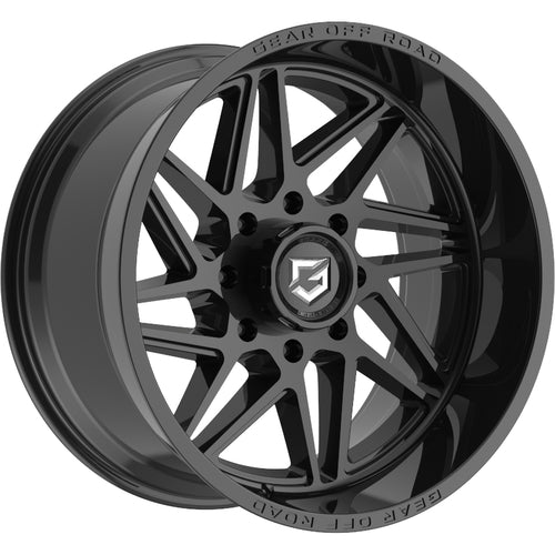Gear Off Road 761B RATIO 17X9 +00 5X135/5X5.50 Black